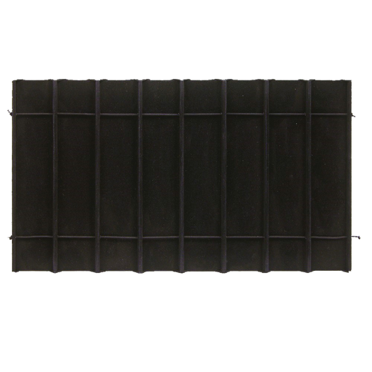 Black leatherette 8 Section Deluxe bracelet insert liners