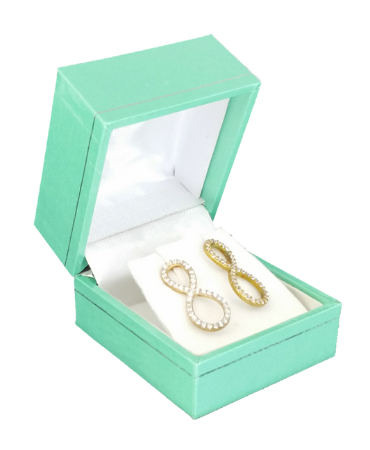 Robin's Egg Blue Pendant/Earring Gift Box