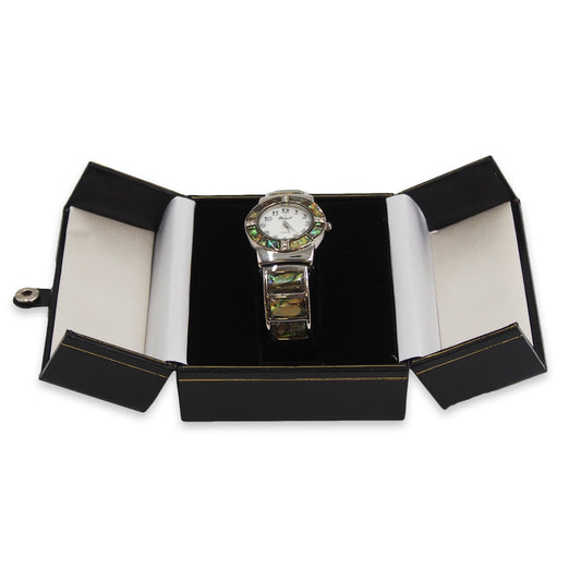 Black Watch Snap-Tab Leatherette Box