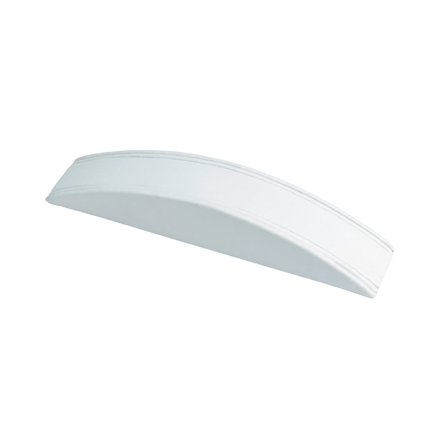 White Faux Leather Low Profile Bracelet Display