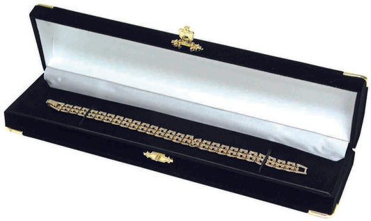 Black Bracelet/Watch Clasped Box