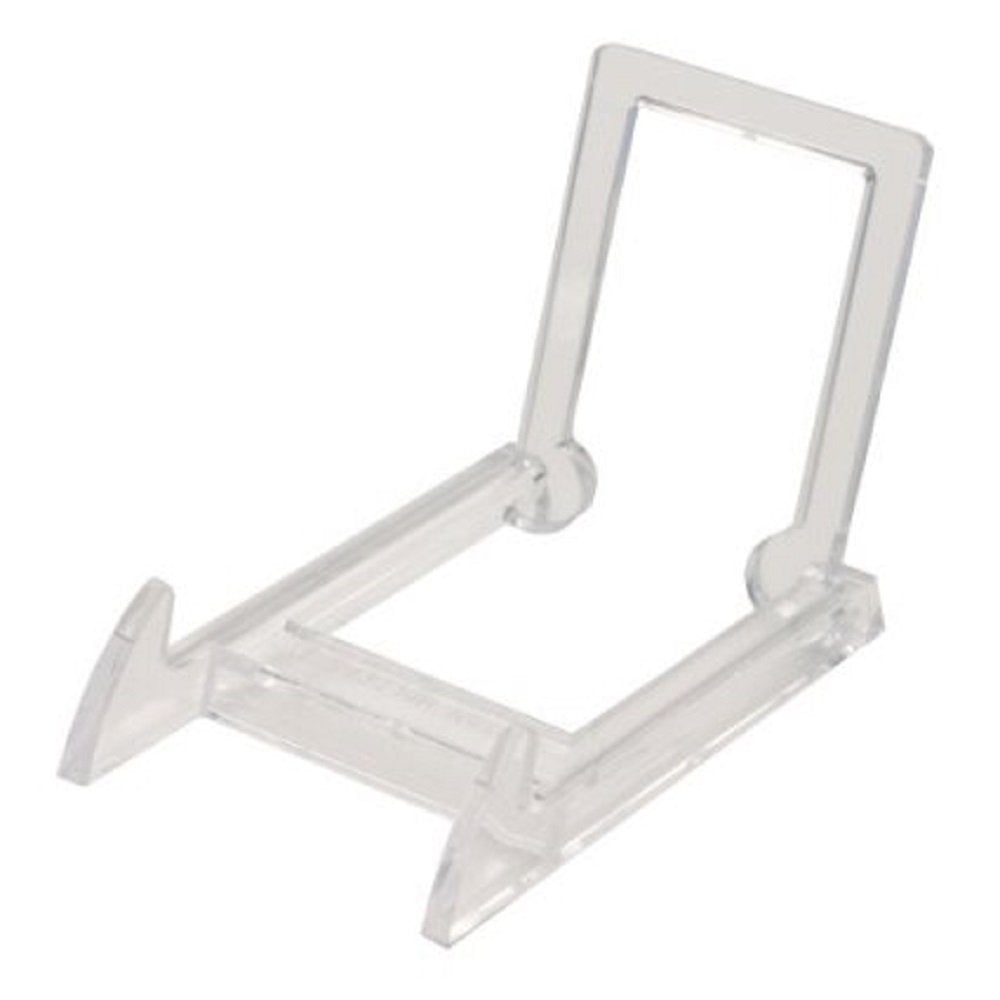 Heavy Duty Mini clear Acrylic Easel - 12 Pcs/Pack