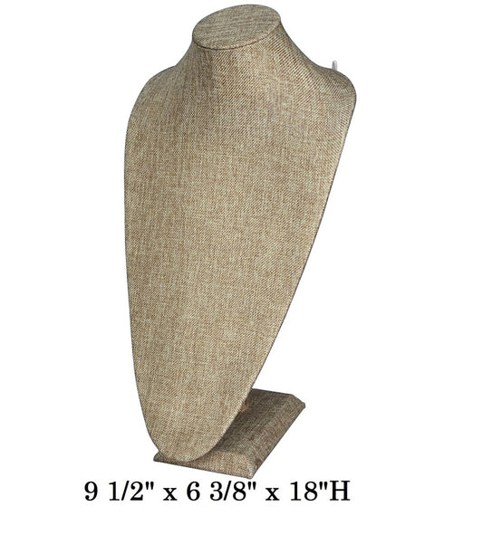 Burlap Flat top with Slim bottom Base