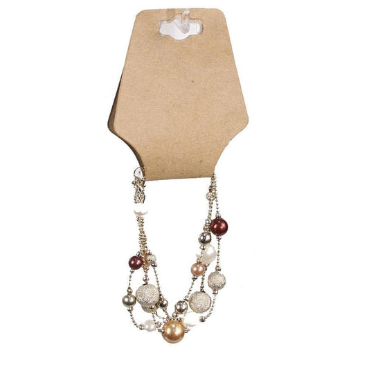 Large Necklace/Bracelet Foldover Cards - 100pcs/pack - (3 color options)