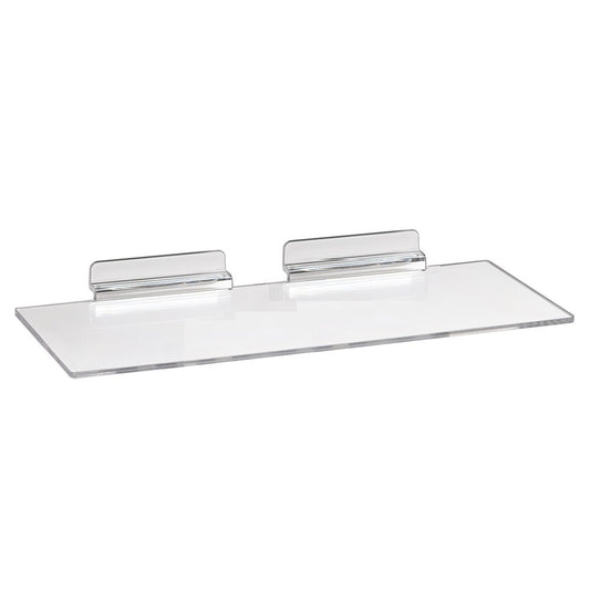 4" x 10" Styrene Slatwall Utility Shelf