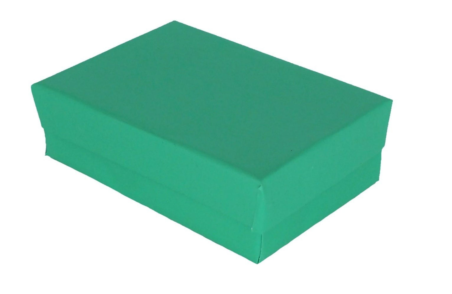 N'icePackaging – Imported Teal Blue Cotton Filled Gift Boxes - for Rings/Cufflinks/Earrings/Lockets & Keepsakes - 2 5/8" x 1 1/2" x 1"