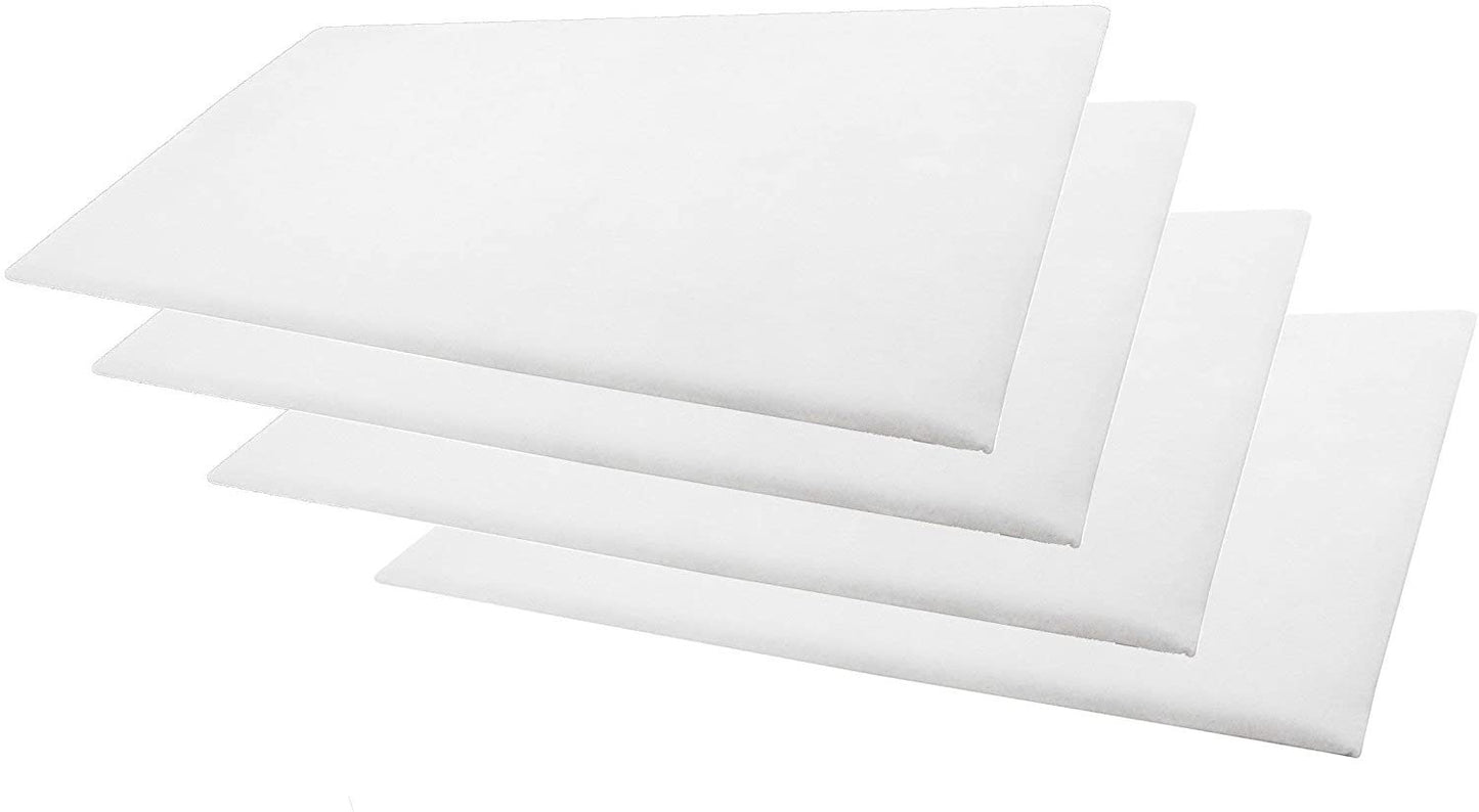 White Jewelry Pads - for Display/Showcase/Merchandise/Sales/Vendors/Trade Shows