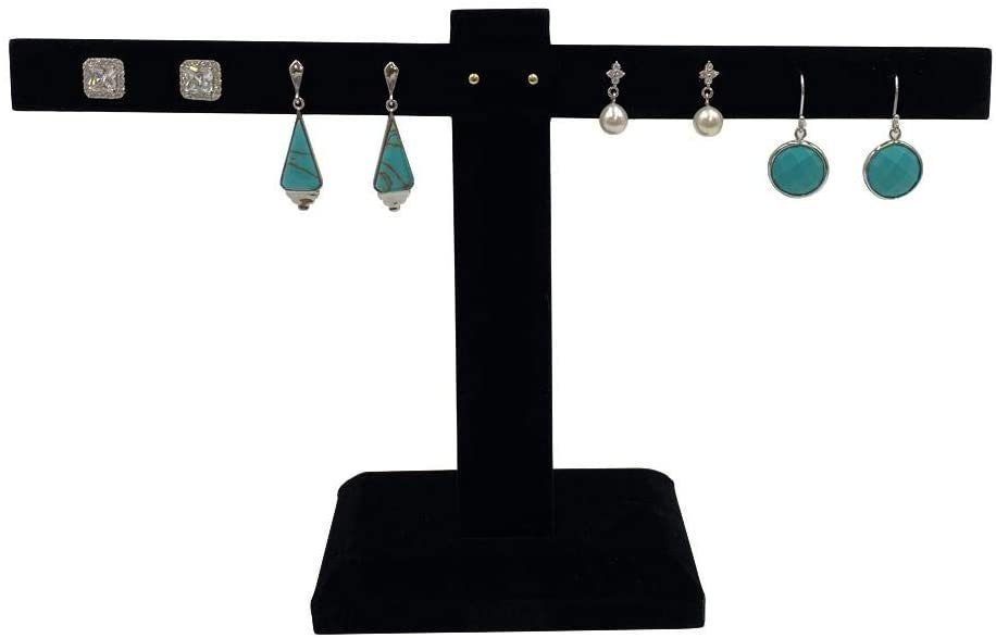 12 Pair Cloud White Earring Bar Display Rack - For Sales / Merchandising / Home Jewelry - N'icePackaging