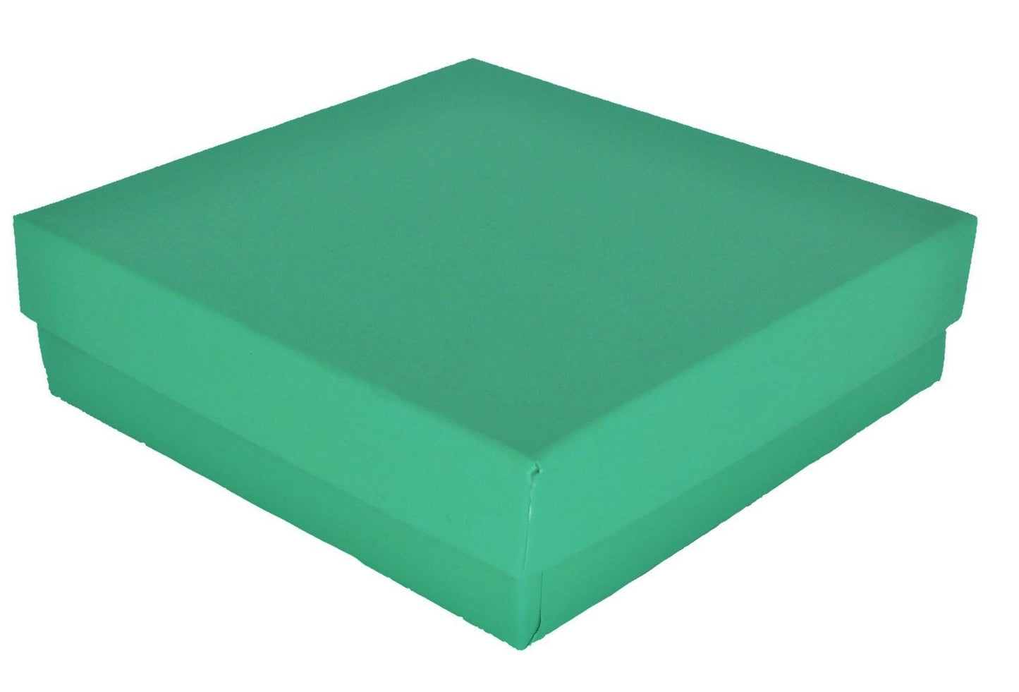 N'icePackaging – Imported Teal Blue Cotton Filled Gift Boxes - for Bangles/Bracelets/Small Watches & Earrings - 3 1/2" x 3 1/2" x 1"