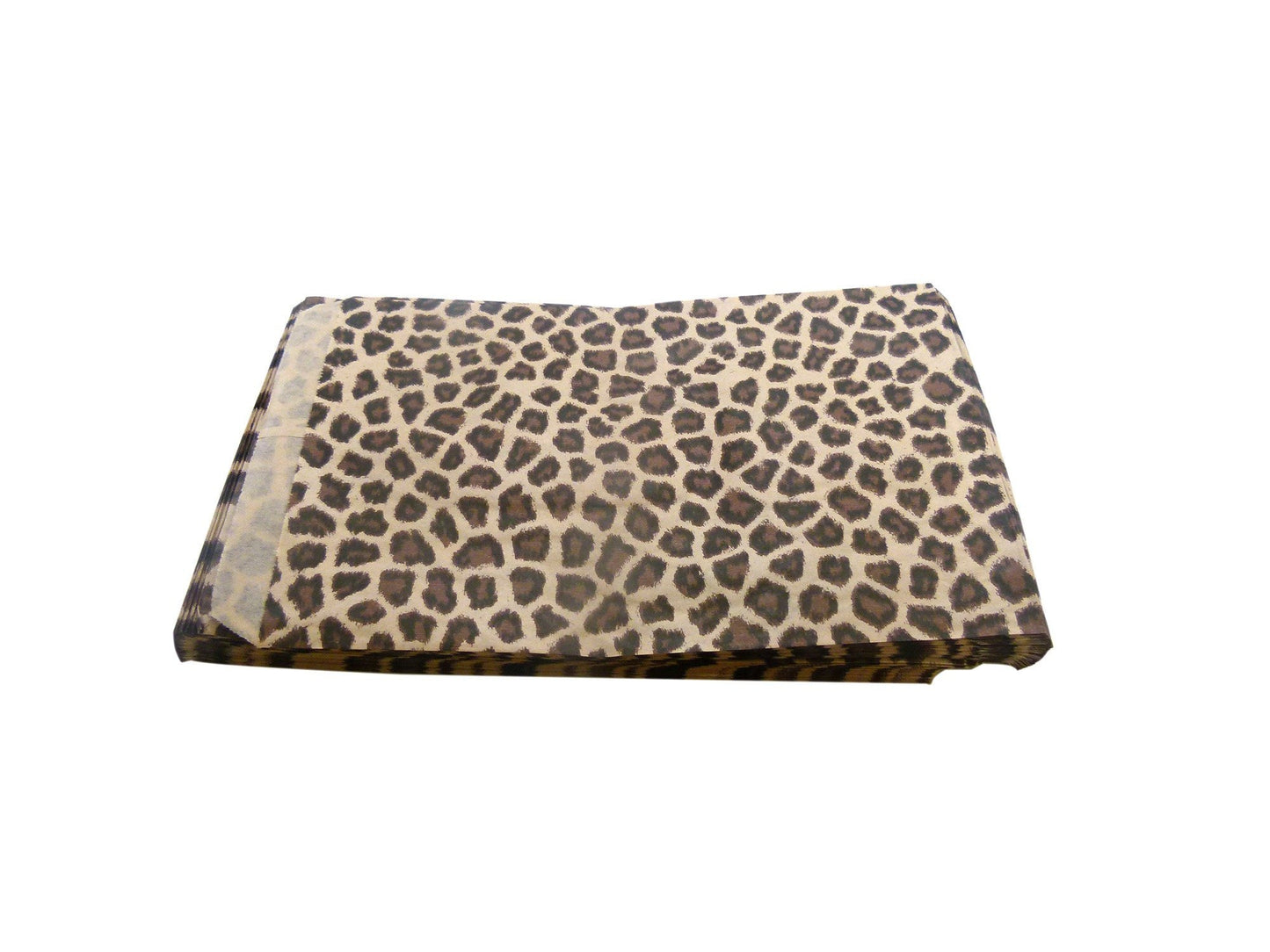 50 Qty 8.5" x 11" Cheetah Leopard/Zebra Flat Plain Paper or Patterned Bags for candy, cookies, merchandise, pens, Party favors, Gift bags