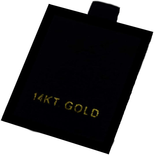 200 Qty Black Vinyl Puff Pad Earring Cards - Multiple styles available