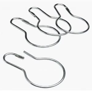 Shower Curtain Rings Hooks 100 Metal Shower Ring
