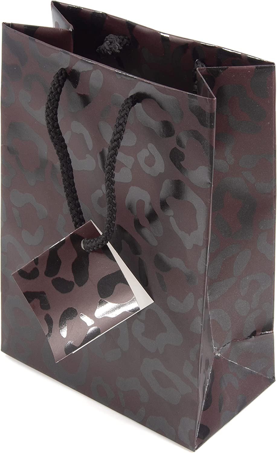 N’icePackaging – 10 Qty – Leopard Paper Tote Gift Bags – For Birthdays/Holidays/Parties/Gifts/Sales/Showers/Special Occasions – 4 Sizes