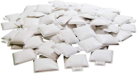 200 Qty Vinyl Puff Pad Earring Cards, Puff Cards for Earrings.